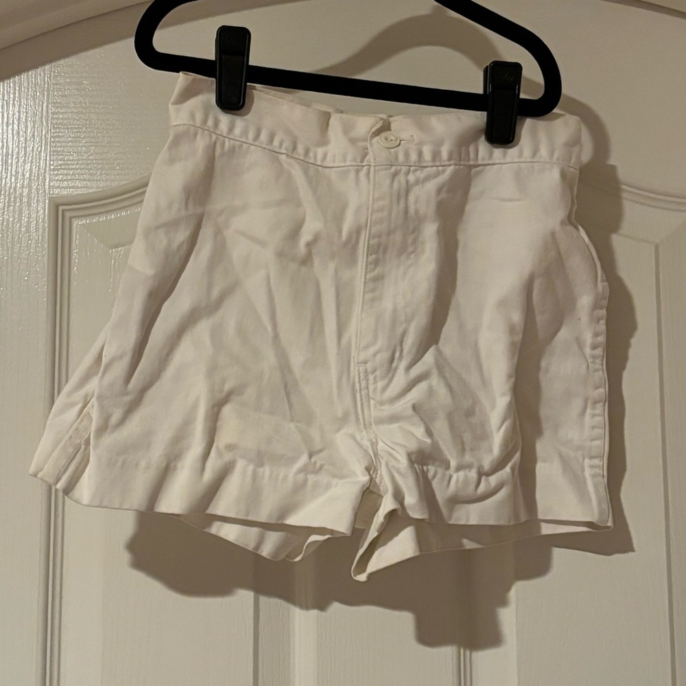 White Shorts